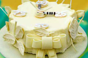 Торт «Серебряная свадьба»