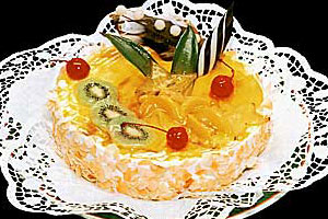 Торт «Софья» с фруктами