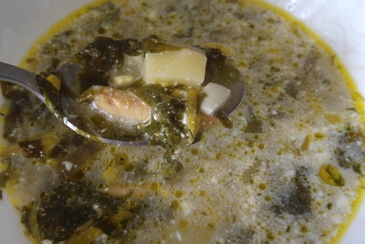 Суп из крапивы и щавеля